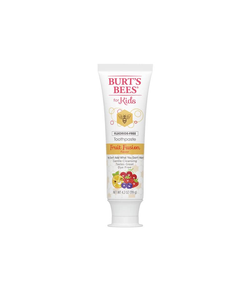 Burt #39 s Bees Kids Toothpaste Fluoride Free Fruit Fusion Primac Baby